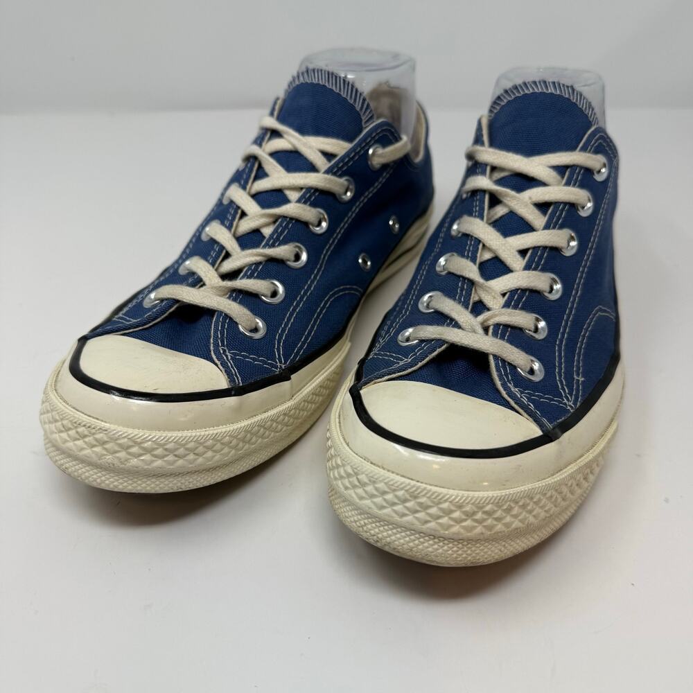 Converse Chuck Taylor Allstars Blue W9.5 M7.5 Low Top Casual Sneakers EUC